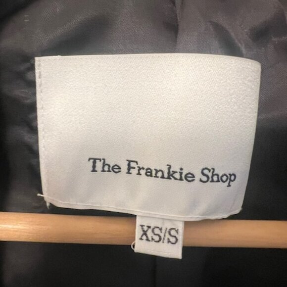 The Frankie Shop Sawyer Jacket Belted Trench Coat Size XS/S - Picture 6 of 8